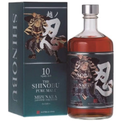 Shinobu 10 Years Old Old Pure Mizunara Oak Finish 70cl