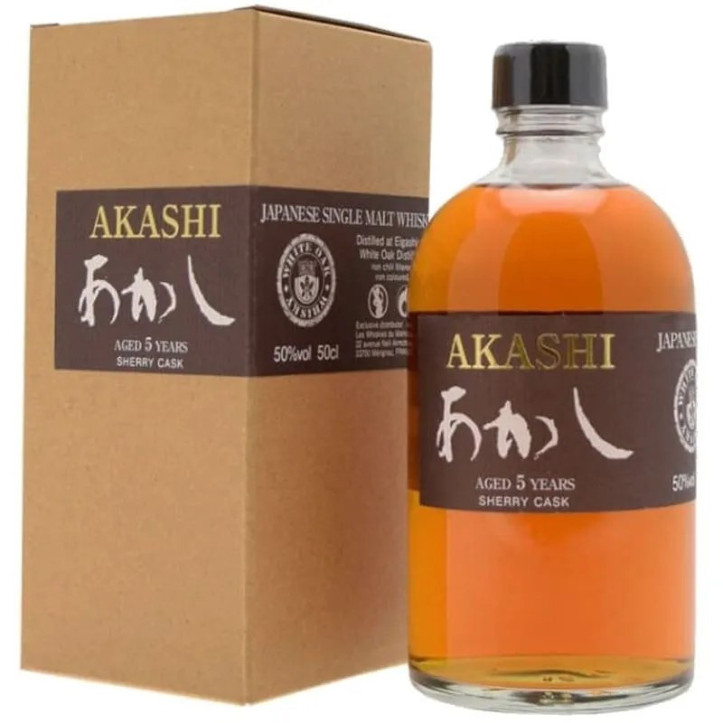 Akashi 5 Years Old Single Malt Sherry Cask 50cl