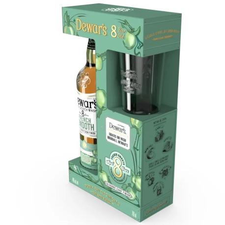 Dewar's 8 Years Old French Smooth + Vaso 70cl