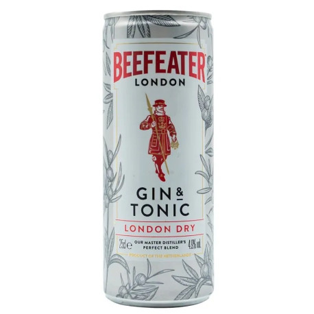 Beefeater Gin & Tonic 25cl Beefeater Gin & Tonic 25cl