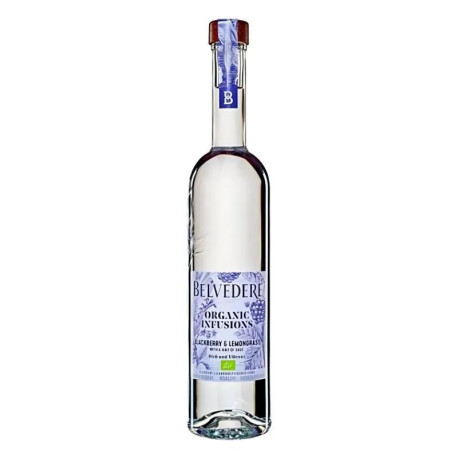Belvedere Organic Infusions Blackberry & Lemongrass 1L Belvedere Organic Infusions Blackberry & Lemongrass 1L