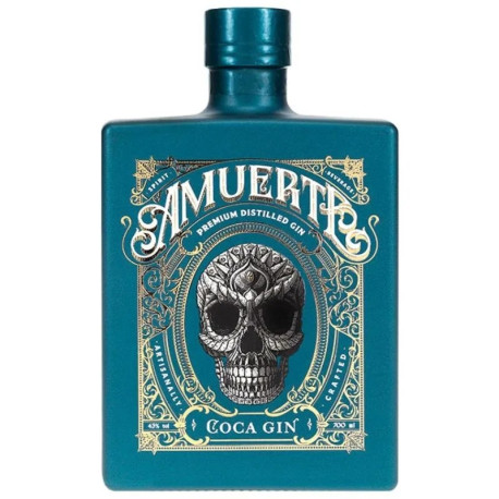 Gin Amuerte Coca Leaf Green Edition 70cl Gin Amuerte Coca Leaf Green Edition 70cl