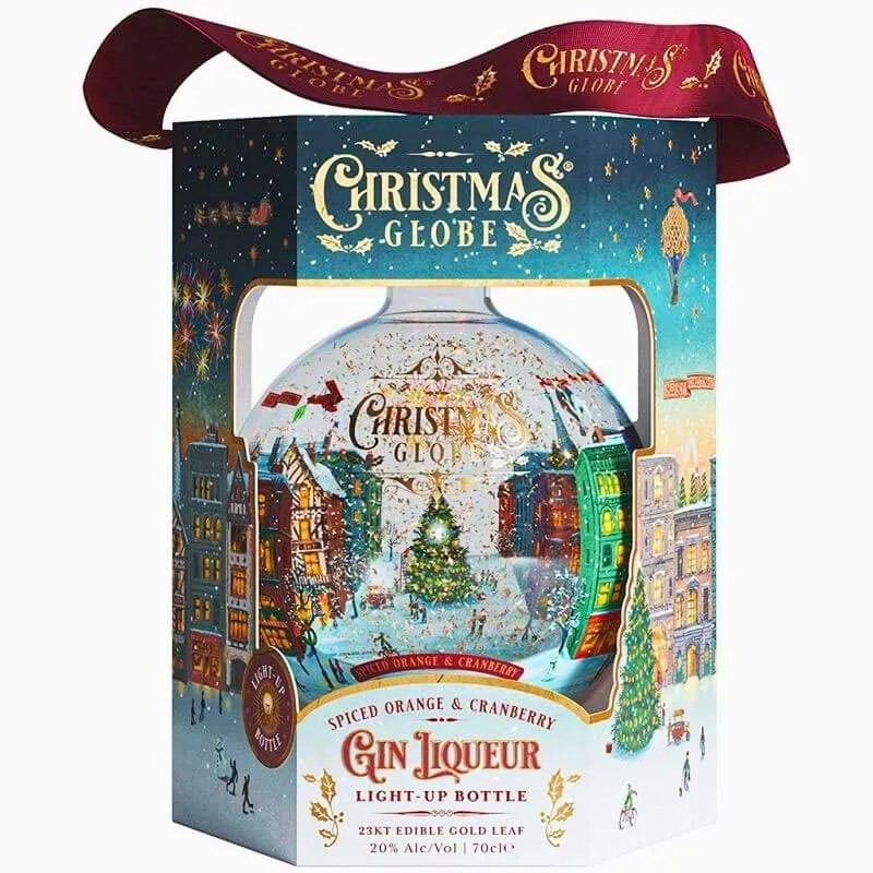 Christmas Globe Spiced Orange And Cranberry Gin Liqueur 70cl