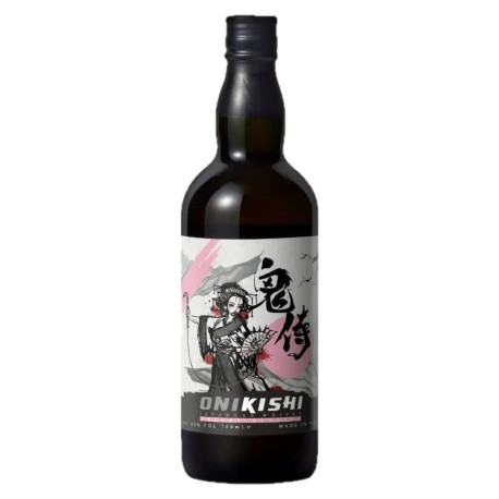 Onikishi Cherry Blossom Japanese Blended Whisky 70 cl Onikishi Cherry Blossom Japanese Blended Whisky 70 cl