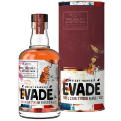 Evade Single Malt Red Wine Whisky 70cl