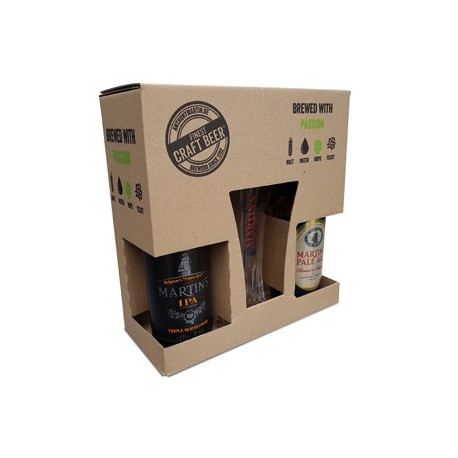 Estuche Fcb Martin's 2*33cl + 1 V Estuche Fcb Martin's 2*33cl + 1 V