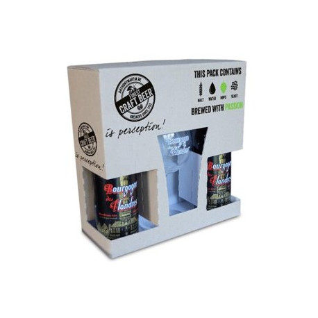 Estuche Fcb Bourgogne 2*33cl+1 V