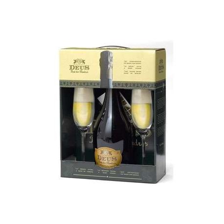 Estuche Deus 75Cl + 2 Vasos