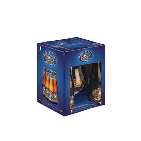 Estuche Queue Charrue 4*33Cl Bl+Br+T+Am