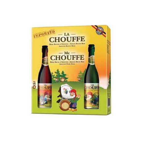 Estuche La Chouffe 2*75Cl + 1 Vaso