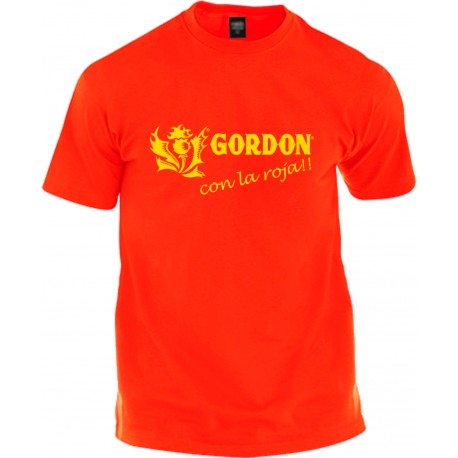 CAMISETA GORDON CON LA ROJA