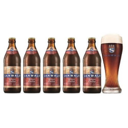Caja 5 sanwald Dunkel + 1 vaso gratis