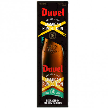 DUVEL BARREL AGED JAMAICAN 75CL + VASO