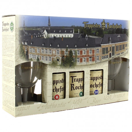 Estuche Rochefort 3*33Cl + 2 Vasos
