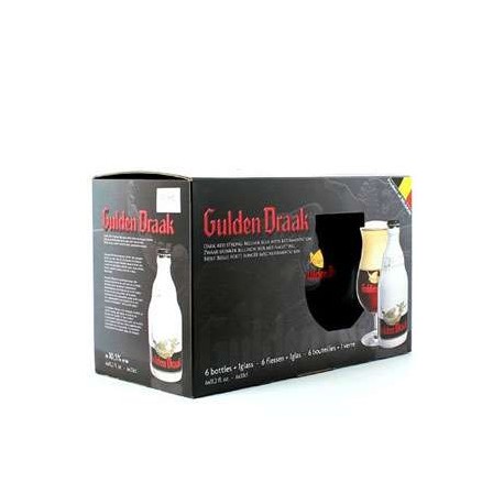 Estuche Gulden Draak 6*33Cl + 1 Vaso