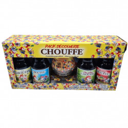 Estuche La Chouffe 4*33Cl + 1 Vaso