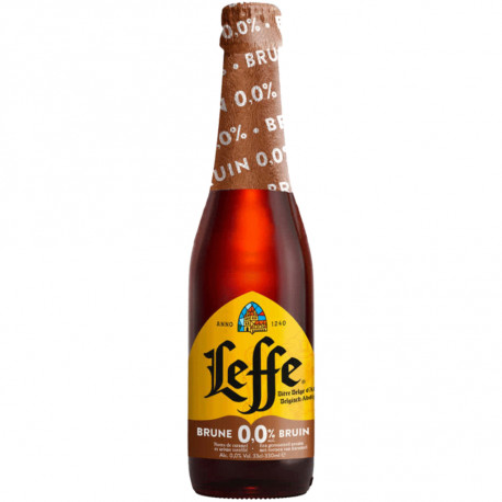 Leffe Negra Sin Alcohol 00 33Cl