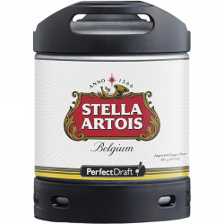 Barril Stella Artois 6L. Perfect Draft