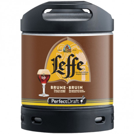 Barril Leffe Negra 6L. Perfect Draft