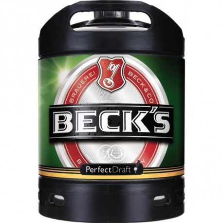 Barril Becks 6L. Perfect Draft