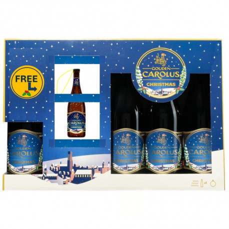 Estuche Carolus Christmas 4*33Cl+ Adorno