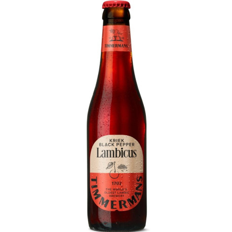 Timmermans Kriek Black Pepper 25cl Timmermans Kriek Black Pepper 25cl