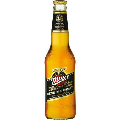 Miller Genuine Draft 33cl Miller Genuine Draft 33cl