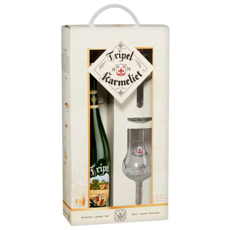 Estuche Tripel Karmeliet 75cl + 2 Copas Estuche Tripel Karmeliet 75cl + 2 Copas