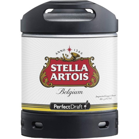 Barril Stella Artois 6L Perfect Draft Barril Stella Artois 6L Perfect Draft