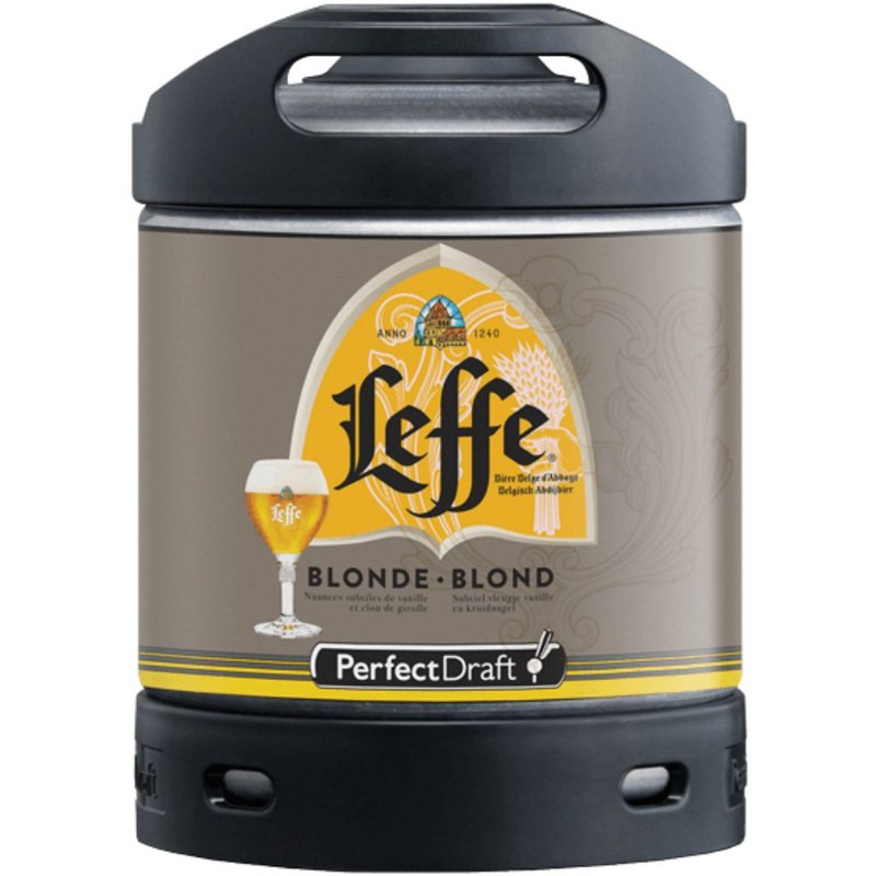 Barril Leffe Rubia 6L Perfect Draft