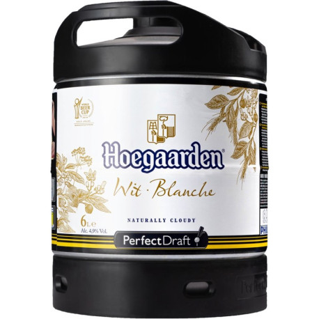 Barril Hoegaarden Blanche 6L. P. Draft Barril Hoegaarden Blanche 6L. P. Draft