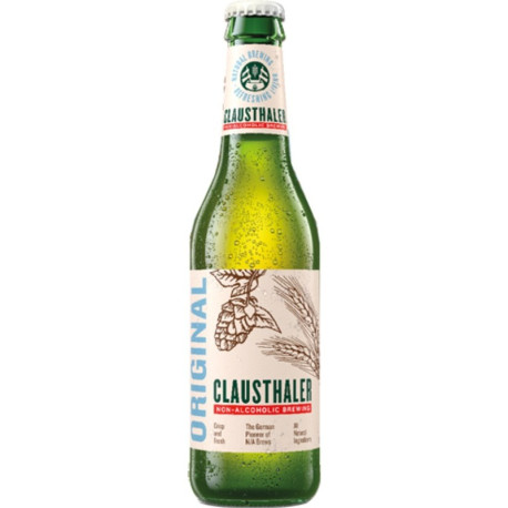 clausthaler classic Sin Alcohol 33cl clausthaler classic Sin Alcohol 33cl