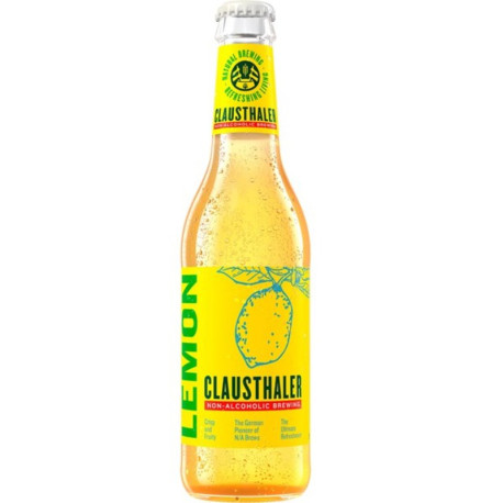 clausthaler Lemon Sin Alcohol 33cl clausthaler Lemon Sin Alcohol 33cl