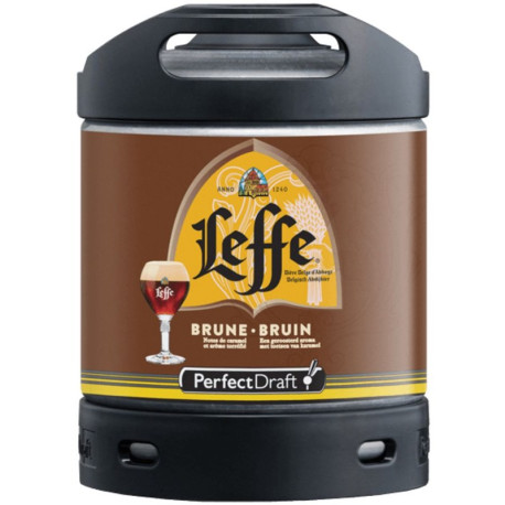 Barril Leffe Negra 6L Perfect Draft