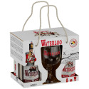 Estuche Waterloo 4 Botellas 33cl + Copa