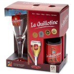 Estuche La Guillotine 4 Botellas 33cl + Copa Estuche La Guillotine 4 Botellas 33cl + Copa