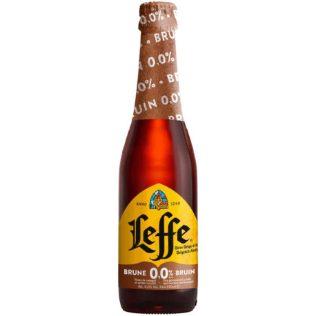Leffe brune Sin Alcohol 0,0 33cl Leffe brune Sin Alcohol 0,0 33cl