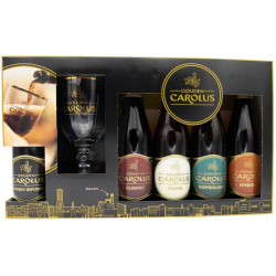 Estuche Carolus 5 Botellas 33cl + Copa