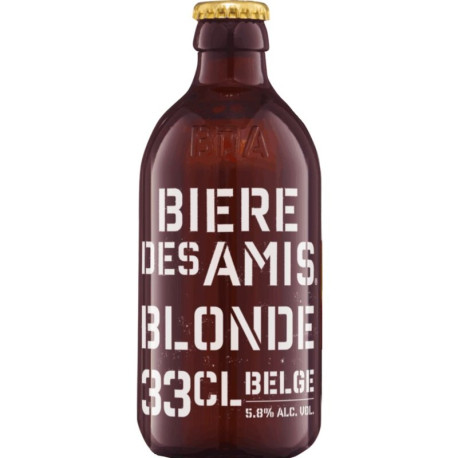 Biere Des Amis Blonde 33cl Biere Des Amis Blonde 33cl