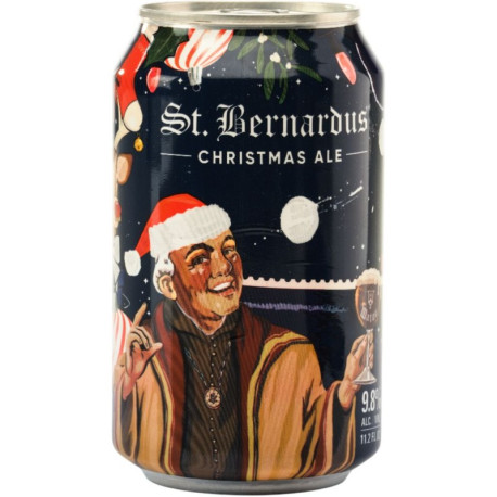 Saint Bernardus Christmas Ale Lata 33cl Saint Bernardus Christmas Ale Lata 33cl