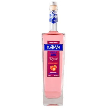 Gin Platinvm Strawberry 70cl Gin Platinvm Strawberry 70cl