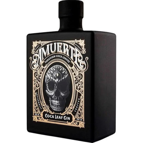 Gin Amuerte Coca Leaf Black Edition 70cl Gin Amuerte Coca Leaf Black Edition 70cl