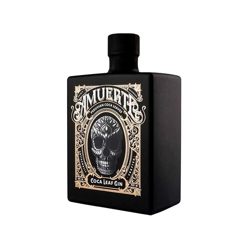 Gin Amuerte Coca Leaf Black Edition 70cl