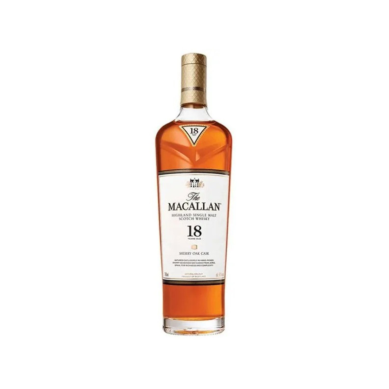 The Macallan 18 Years Old Sherry Oak Cask 70cl